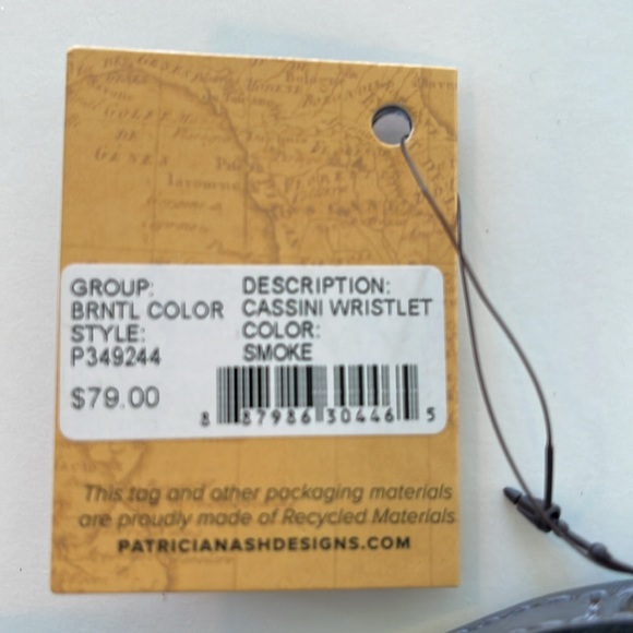 Make an offer on Patricia Nash Cassini Wristlet -Color: Smoke NWT - Picture 3 of 4